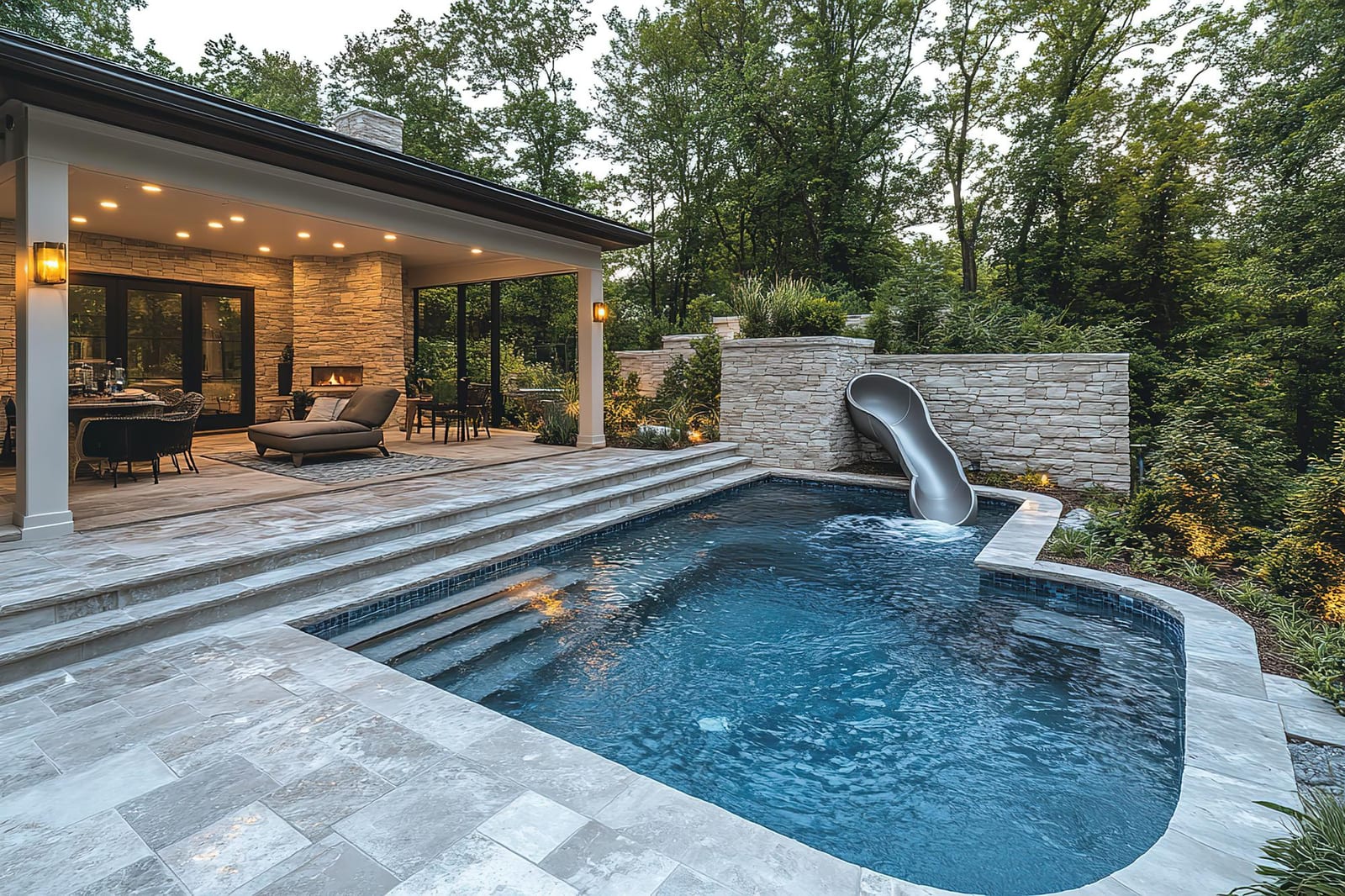 Hot tub positioned on a backyard deck pad shortly after delivery